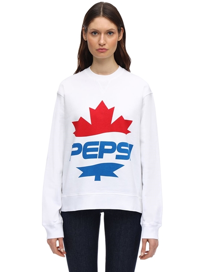 white pepsi sweatshirt