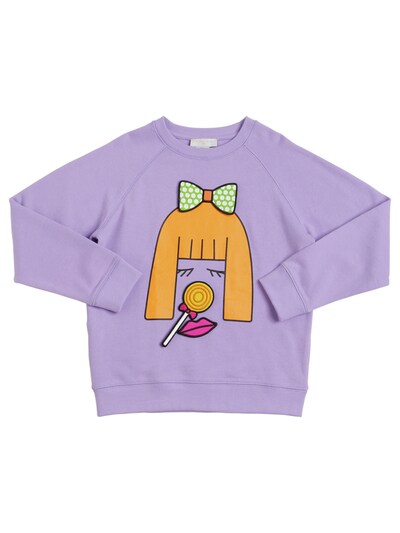 kids purple sweatshirt
