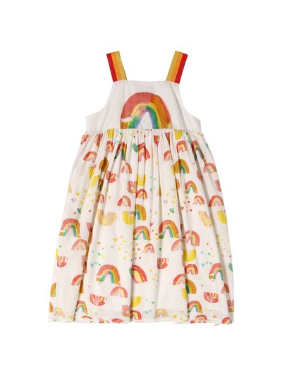 cotton kids rainbow dress