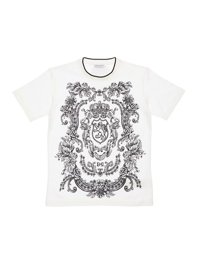 dolce and gabbana lion t shirt