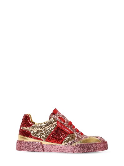 dolce gabbana glitter sneakers