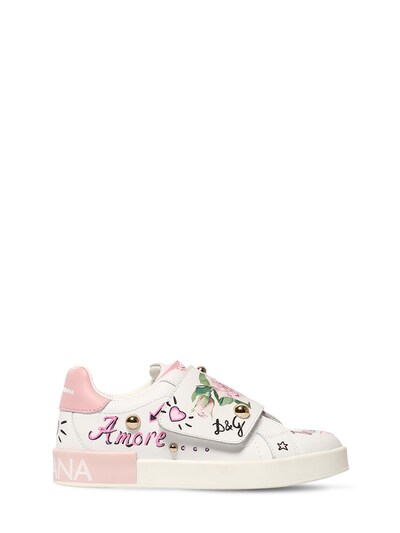 dolce and gabbana sneakers white