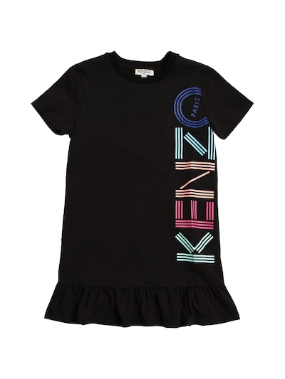 Kenzo Kids - Logo print cotton jersey 