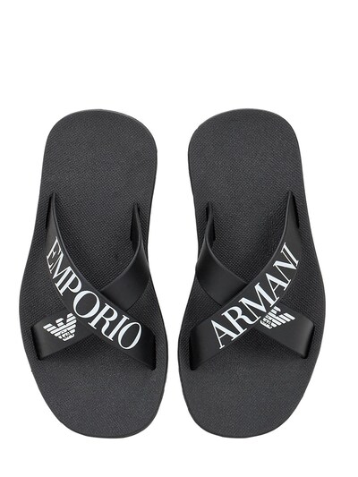 emporio armani flip flops