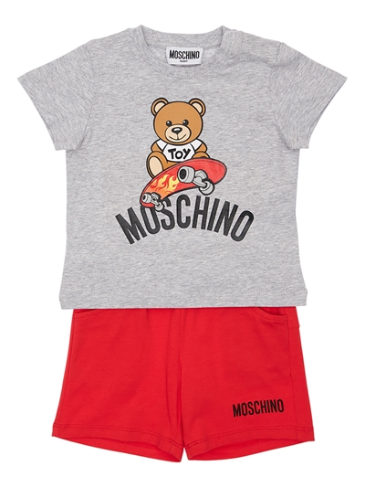 moschino t shirt and shorts