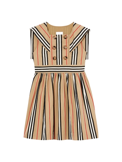 burberry striped dress