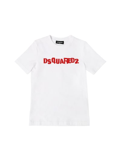 Dsquared2 - Logo printed cotton jersey 