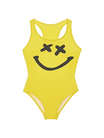 yellow one piece swimsuit