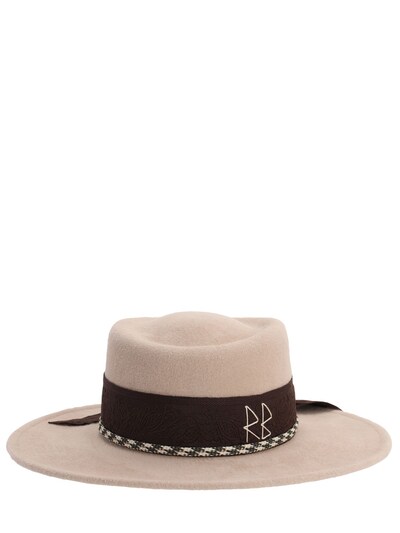 beige wool hat