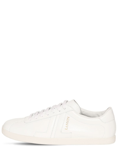 lanvin leather sneakers