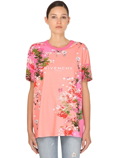 givenchy flower shirt