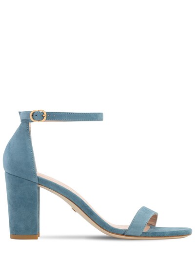 stuart weitzman blue sandals