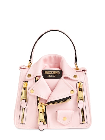moschino pink handbag