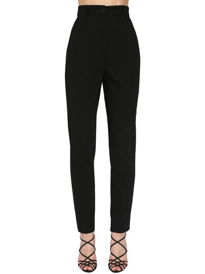 high waisted stretch pants