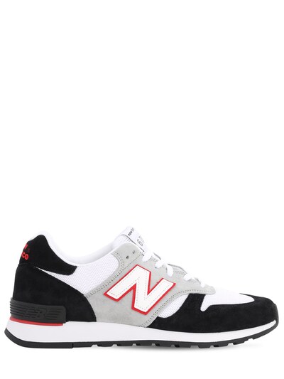 red and gray new balance 670 shoes