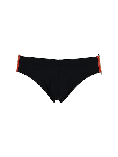 black swim briefs