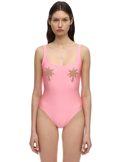 fuchsia one piece swimsuit