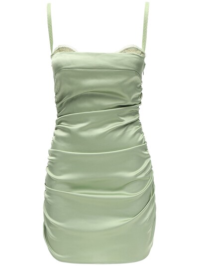 ruched satin