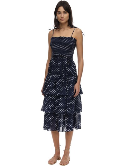 tory burch polka dot dress
