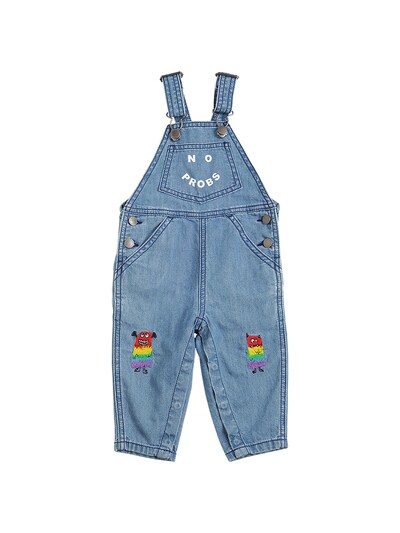 chambray overalls