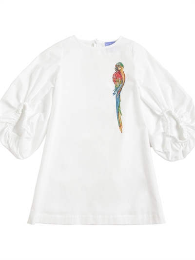 stella jean parrot dress