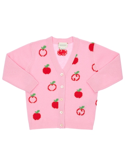 gucci apple cardigan