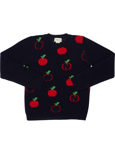 gucci apple sweater