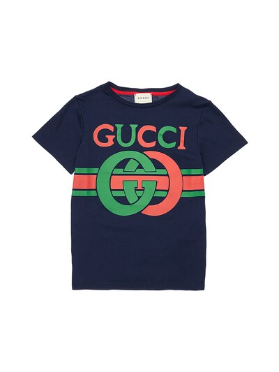 navy gucci t shirt