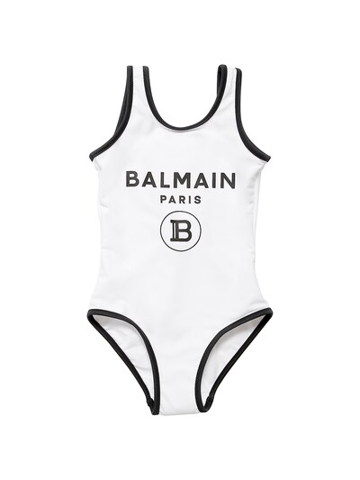 balmain swimsuit one piece