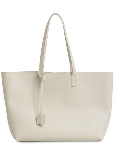 saint laurent leather tote bag