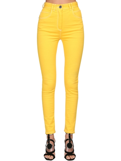 yellow jeans