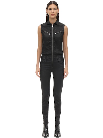 diesel denim jumpsuit