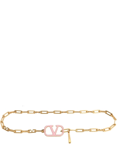 valentino gold belt