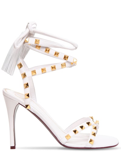 valentino sandals white