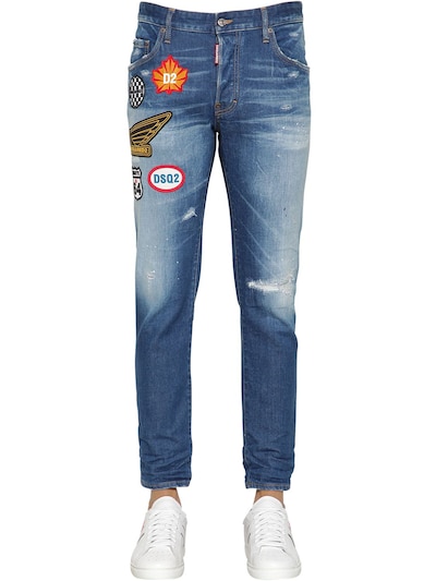 dsquared jeans patches