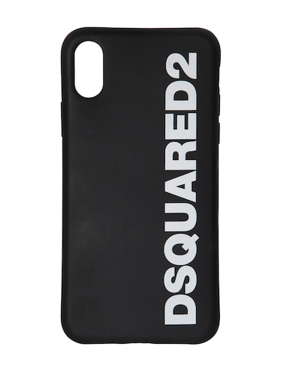 Logo print rubber iphone x/xs cover 
