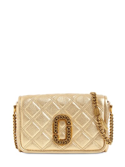 marc jacobs flap leather shoulder bag