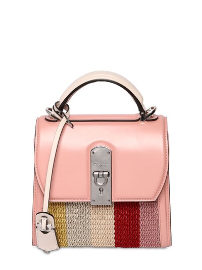 salvatore ferragamo top handle bag