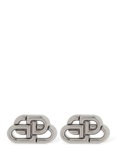 balenciaga bb stud earrings