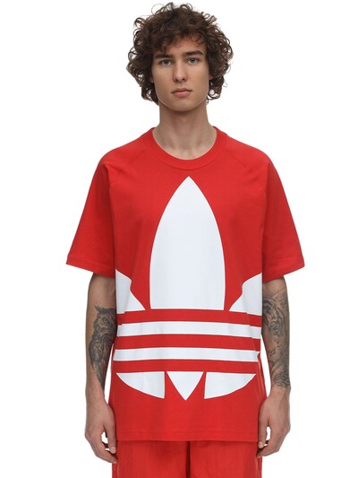 adidas originals t shirt red