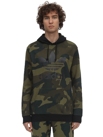 army print sweatshirt