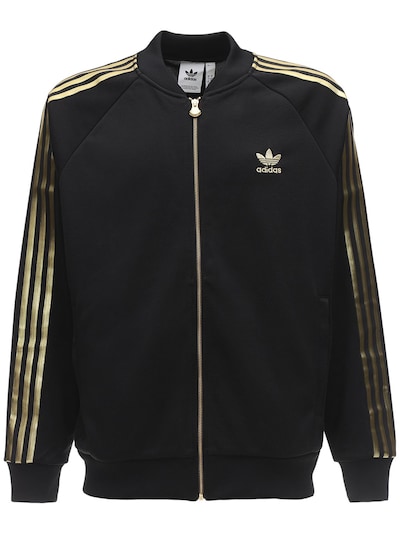 adidas gold stripe jacket