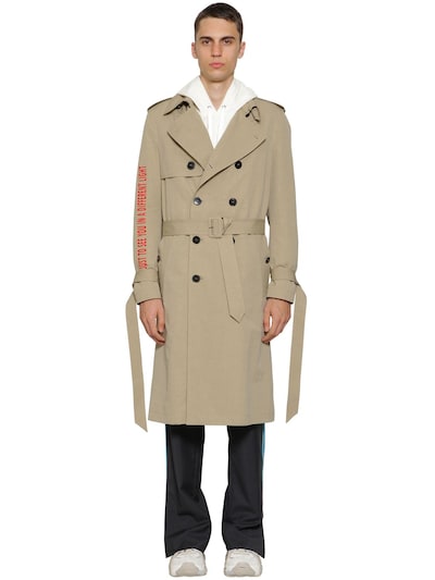 valentino trench coat mens