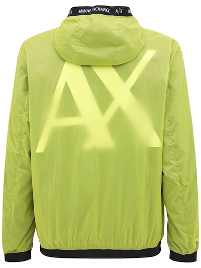 Armani Exchange - Hooded nylon jacket 
