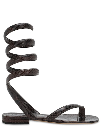 bottega veneta white flats