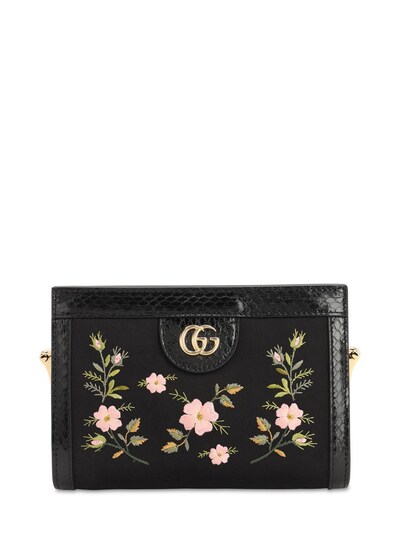 gucci satin clutch