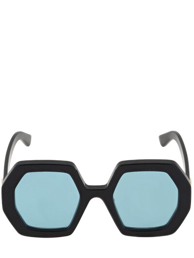 gucci hexagon sunglasses