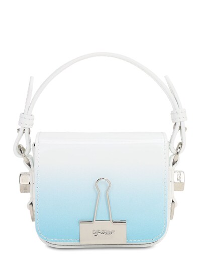 off white shoulder bag white