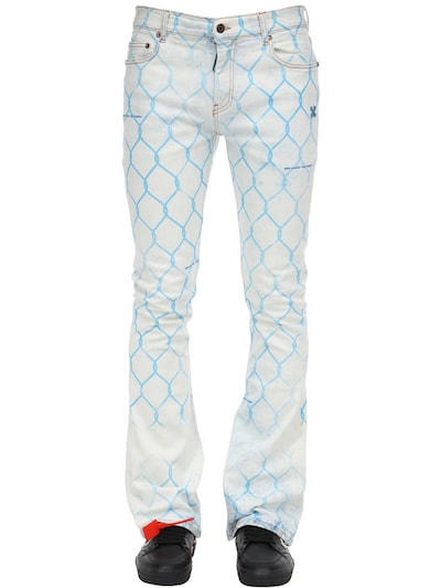 light blue cotton jeans