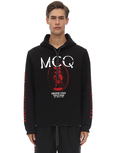 mcq black sweatshirt